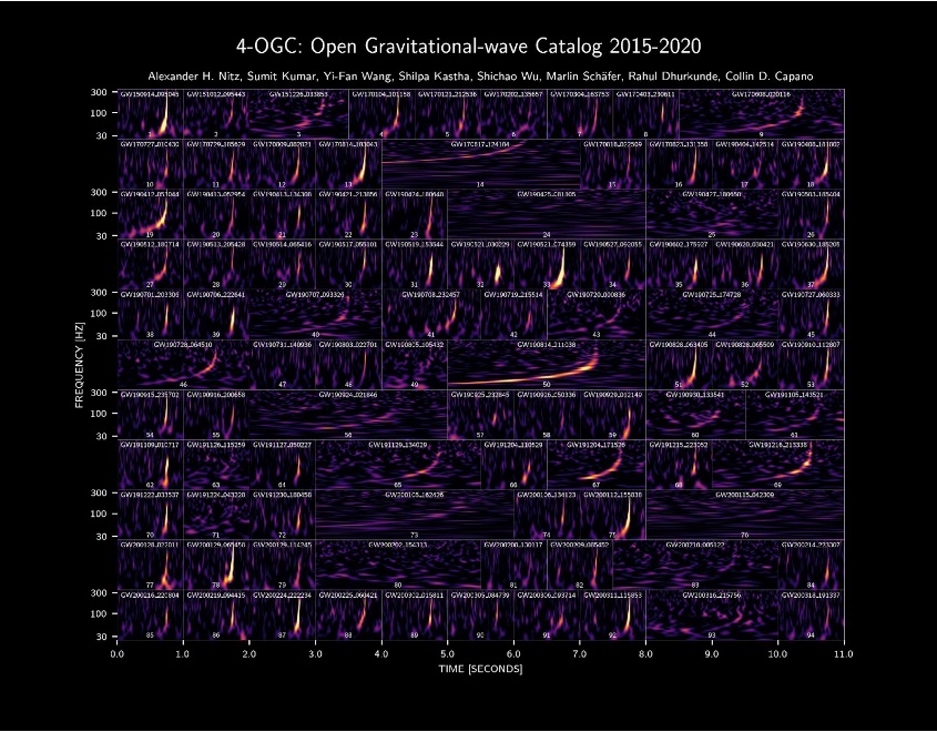 The catalog of neutron star and black hole mergers.